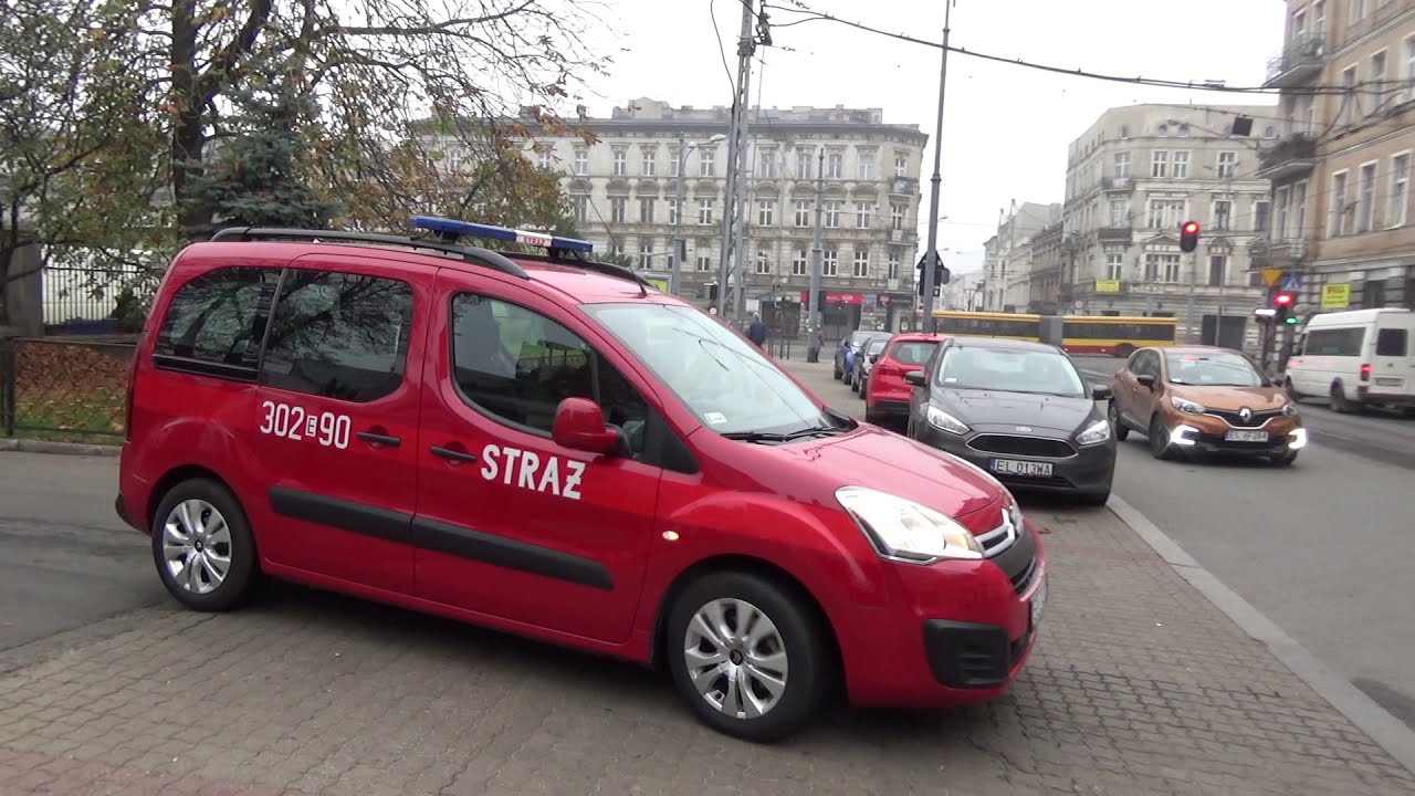 [HD]Łódź alarmowo: 302[E]21,51,90 do zawalonej kamienicy