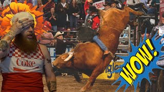 Best BUCKING Bulls || BULL RIDING REACTION