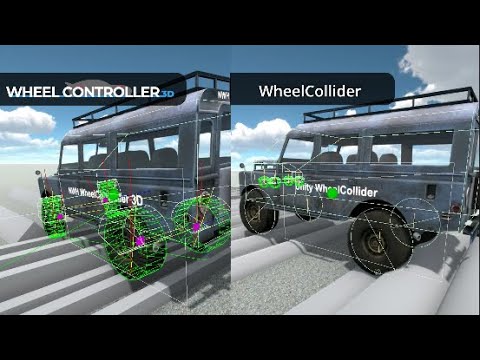 Unity Wheel Collider vs Wheel Controller 3D