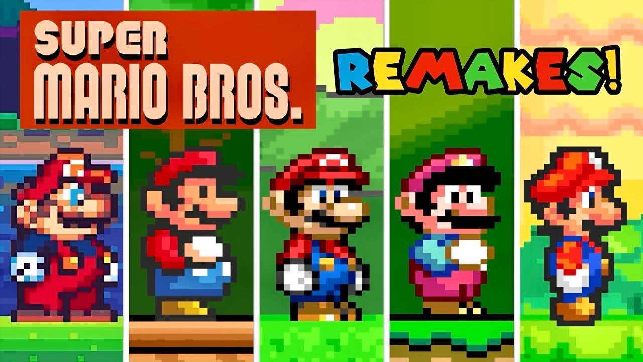 BEST SUPER MARIO BROS. Remakes in Super Mario World [TOP 5]