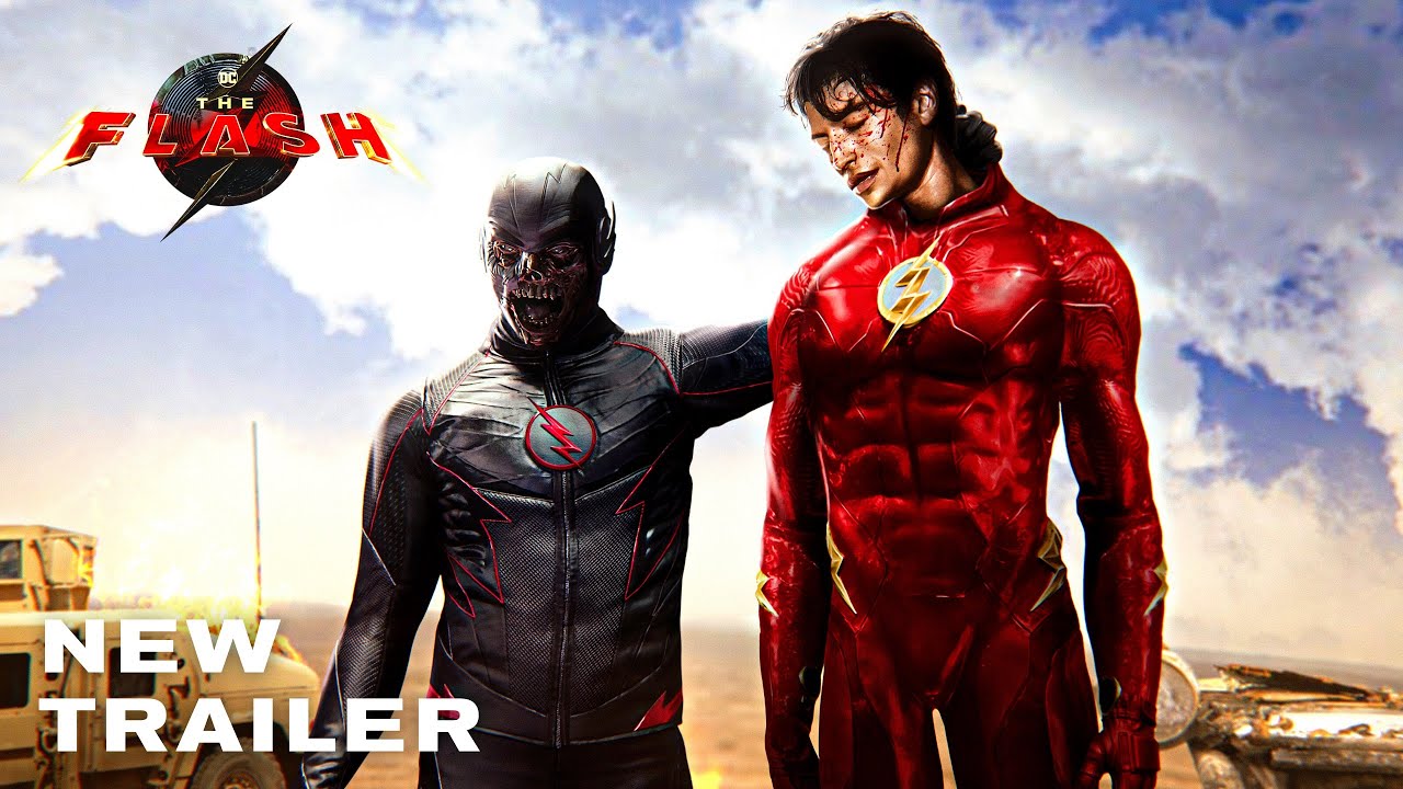 THE FLASH – Final Trailer (2023) Ben Affleck, Michael Keaton, Ezra Miller  Movie