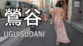 【Evening walking】夜の街として人気のある鶯谷を夕方に散歩 Evening walking in UGUISUDANI of Tokyo, popular as a night town