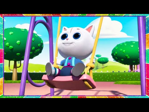 🐶😻 КОШЕЧКИ-СОБАЧКИ - 🎡 КАЧЕЛИ (10 серия) | Мультики про животных