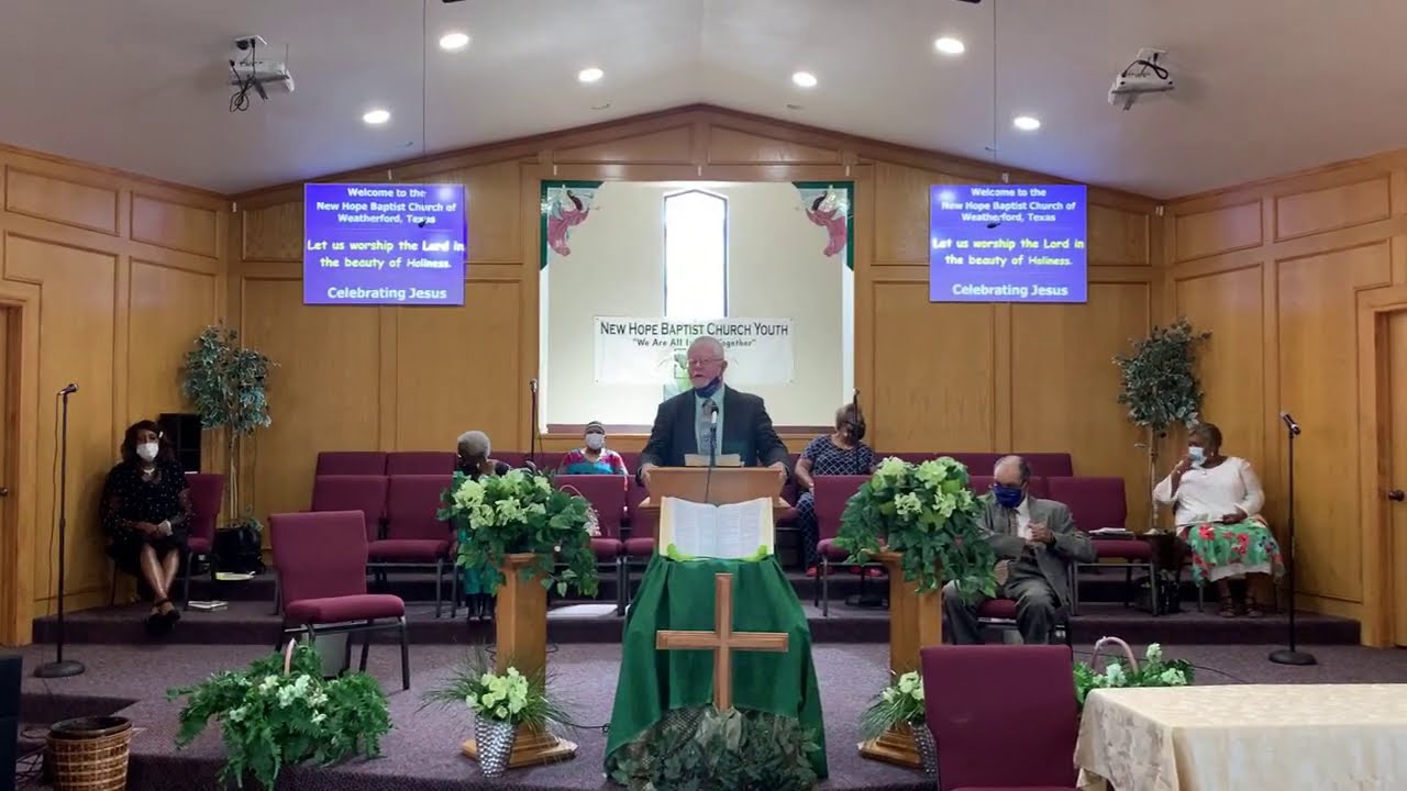 New Hope Baptist Church Sunday Service 8-9-20 - YouTube