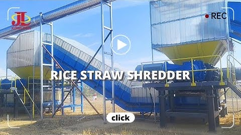 Rice Straw Shredder | Biomass waste resource recycling plant solution | Paddy Straw Shredding System