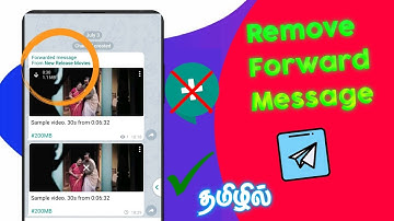 How To Remove Telegram Forward Message Without any Apps or bots in தமிழ்/YogeshR
