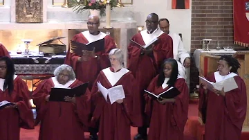 "Go Down Moses", Soloist Monica Perdue, St Thomas Episcopal Choir, 05 06 18