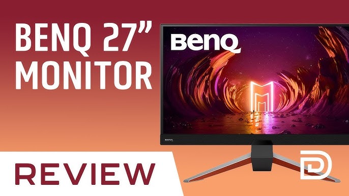  BenQ MOBIUZ EX2710Q Gaming Monitor 27 QHD 1440p 165Hz 1ms, IPS, HDRi, DCI-P3, Freesync Premium, Eye-Care Tech, Adjustable Height,  Swivel & Tilt, 2.1 Speakers