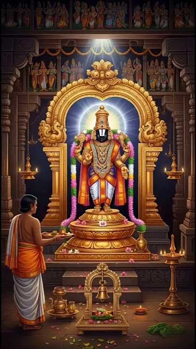 🌷 There is no bell in the sanctum sanctorum of Tirumala Swamy. Did you know?