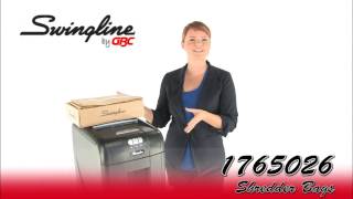 GBC Swingline 1765026 Paper Shredder Bags
