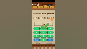 Super brain level 20 Finish this math problem walkthrough