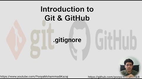 Intro to Git: .gitignore