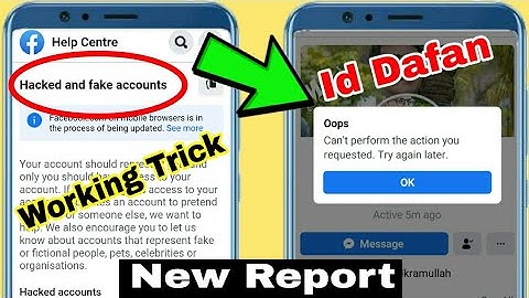 Latest Facebook Reporting Trick 2022 | How To Report Facebook Account | Facebook New Reporting Trick