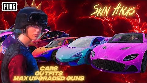 Pubg 3.3 all skins 😈 (Max x suit , cars ) #skin #hack #bgmi #pubgmobile  #pubgmobile ❤️‍🔥
