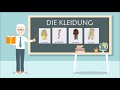 Kleidung | Wortschatz | Deutsch Lernen | Learn German