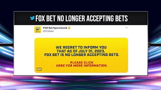 What Caused FOX Bet To Discontinue As A Sportsbook?