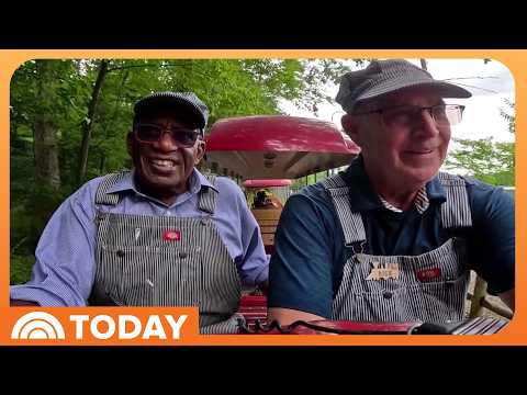 TODAY's Al Roker Tries His Hand as Train Engineer at NJ Zoo