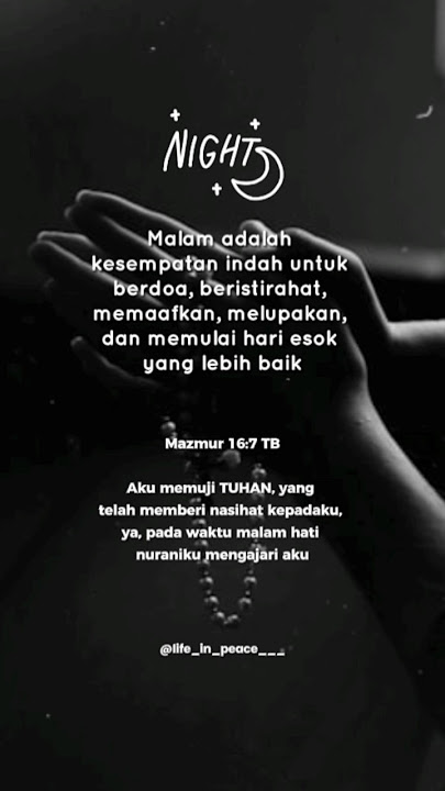 Story Wa Rohani Kristen malam hari // Status Wa Renungan Kristen malam ini // Story Wa Lagu Rohani✝