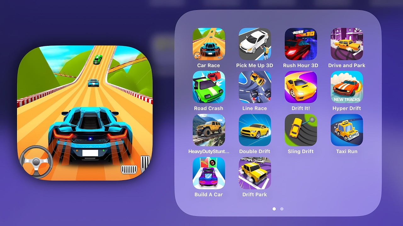 Car Race - Gameplay Walkthrough: Luxury Cars. Extreme Competition.! POV (Android, iOS)