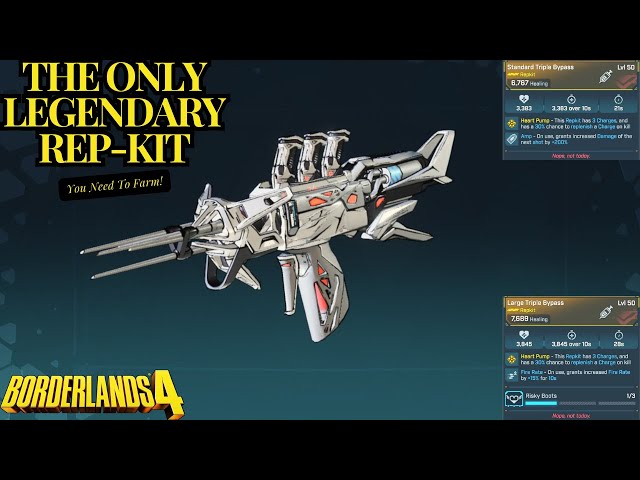 Borderlands 4 - Legendary Repkits Godrolls ALL MEGA Master List (PC, Xbox, PS5) - View #3