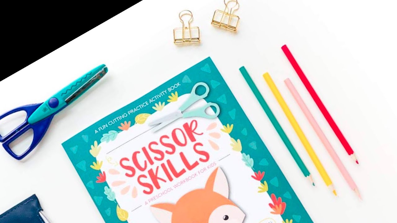 Scissor Skills Preschool Workbook for Kids 