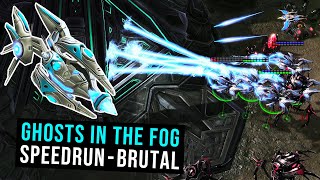 StarCraft 2 LotV Speedrun - Prologue Mission 2: Ghosts in the Fog (Brutal)