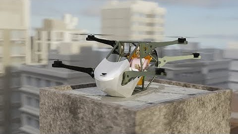 Drone 3D product animation