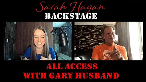 Sarah Hagan Backstage Episode 71 with Gary Husband...