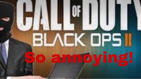 I ran into a Hacker/Modder in BO2!