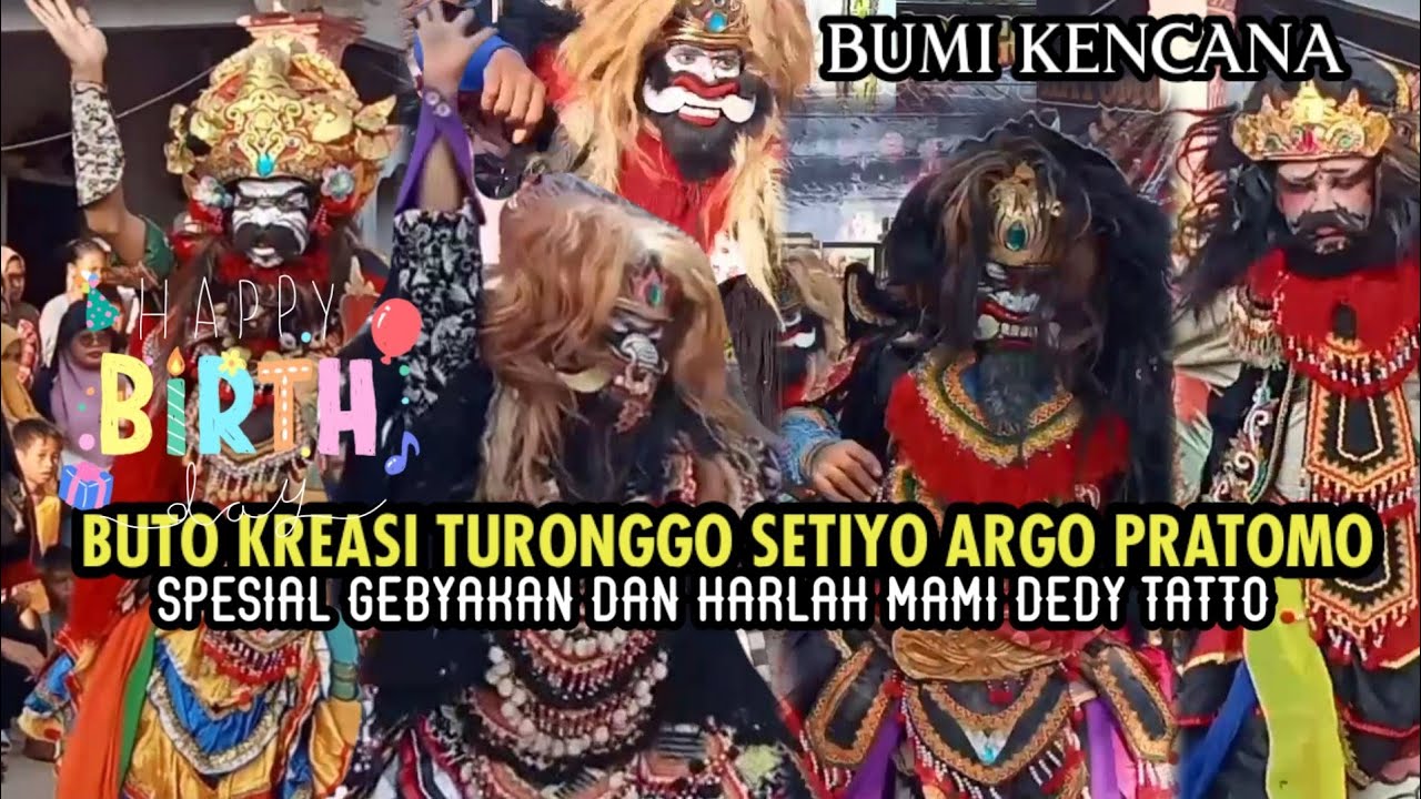 SPESIAL GEBYAKAN DAN HARLAH MAMI DEDY TATTO || TURONGGO SETIYO ARGO PRATOMO BK