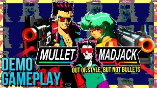 Mullet Madjack | Steam Next Fest Feb 24 Demo (No Commentary) @Unbuliebubble