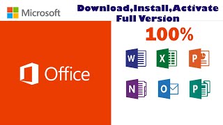 How to Download, install, Activate office 2019 | 100%