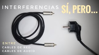 Sí, pero….¡¡  Interferencias de  cables de alimentación en cables de señal RCA.