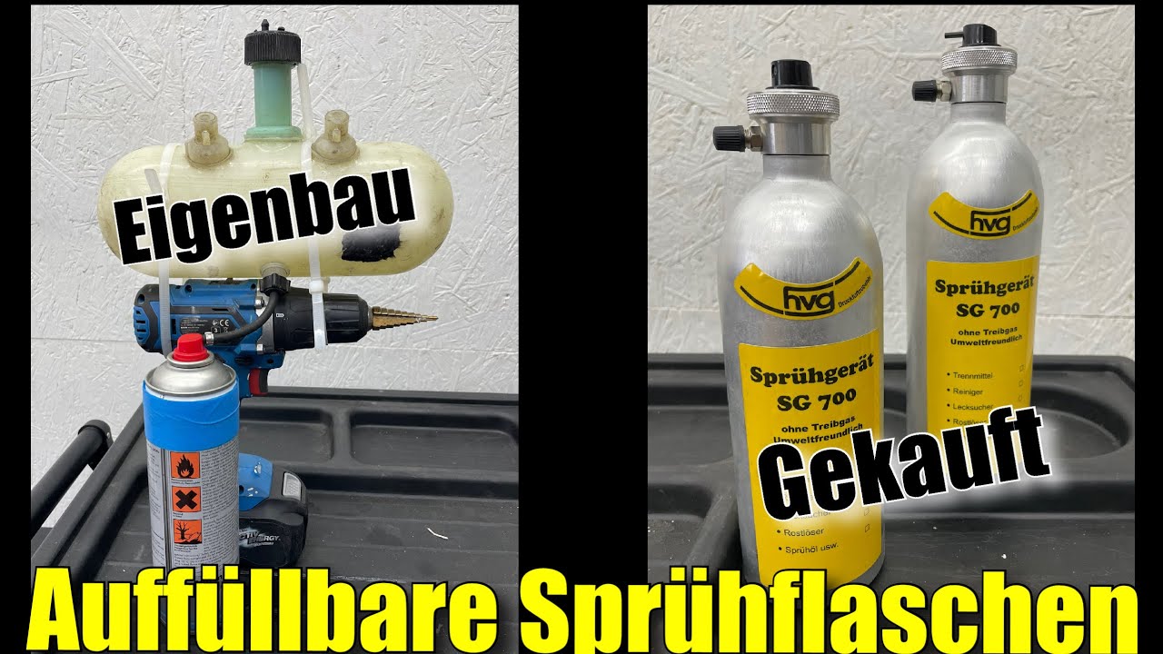 Auffüllbare Sprühflaschen Selber machen oder kaufen