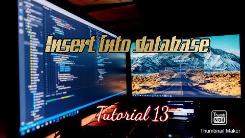 Insert data into mysql database using java| Creating table,combobox,radiobutton | Tutorial 13
