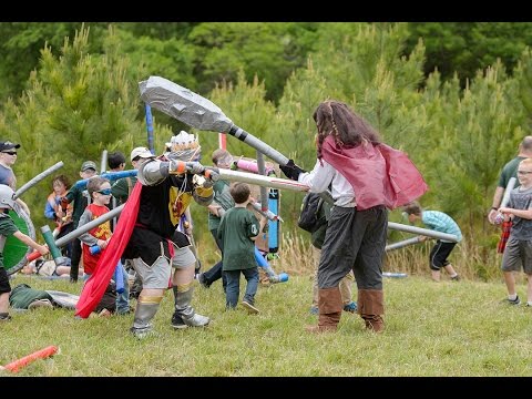 Trail Life Medieval Combat Camp 2017 - Final Battle (360° 4K Video ...