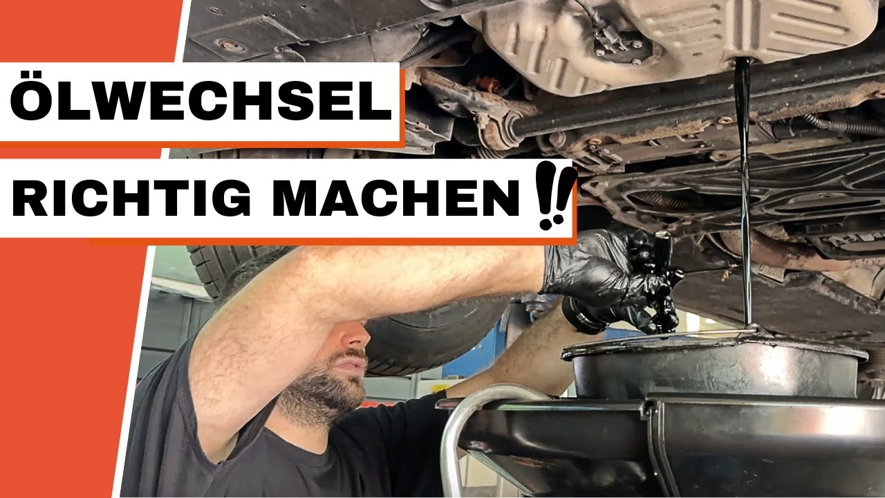 Öl ablassen vs. absaugen - welche Methode ist besser?