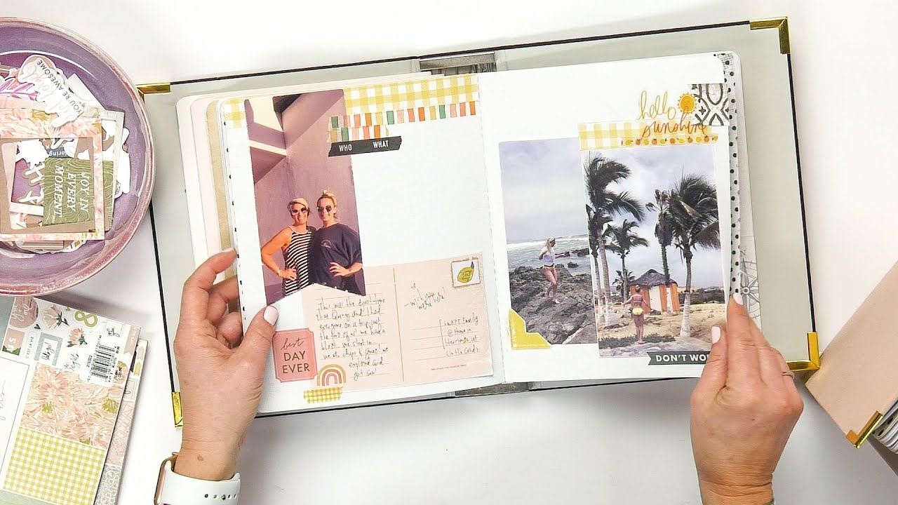 Heidi Swapp Shows YOU How To Scrapbook, Journal, and Plan All In One Place  With Storyline Chapters 