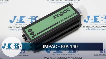 IMPAC IGA 140 - Pyrometer - Pirometro - Pirómetro - 高温计 - пирометр  - المضرم مقياس درجات الحرارة