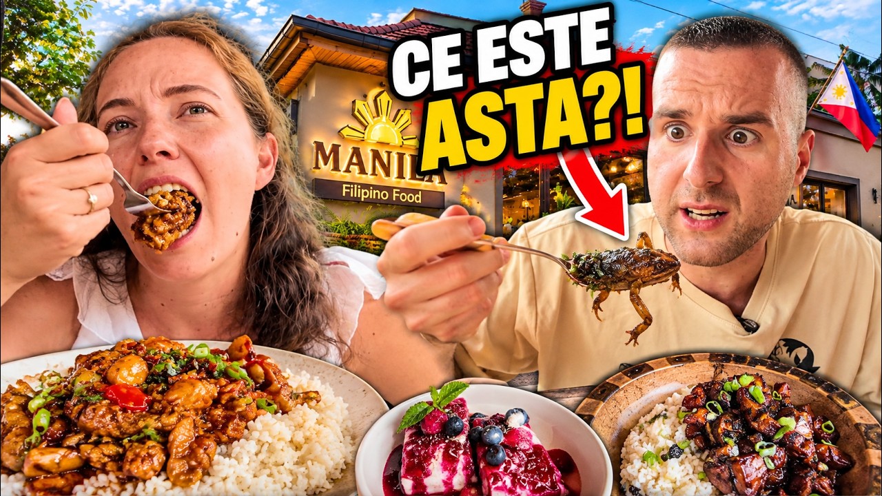 FILIPINE în SATU MARE?! AM TESTAT TOT la RESTAURANT MANILA