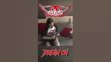 Thumbnail of “Dream On” with a little 🤌🏻🔥🌶️ #aerosmith #guitarsolo #shorts