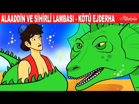 Alaaddin ve Sihirli Lambası - Kötü Ejderha | Adisebaba Masalları