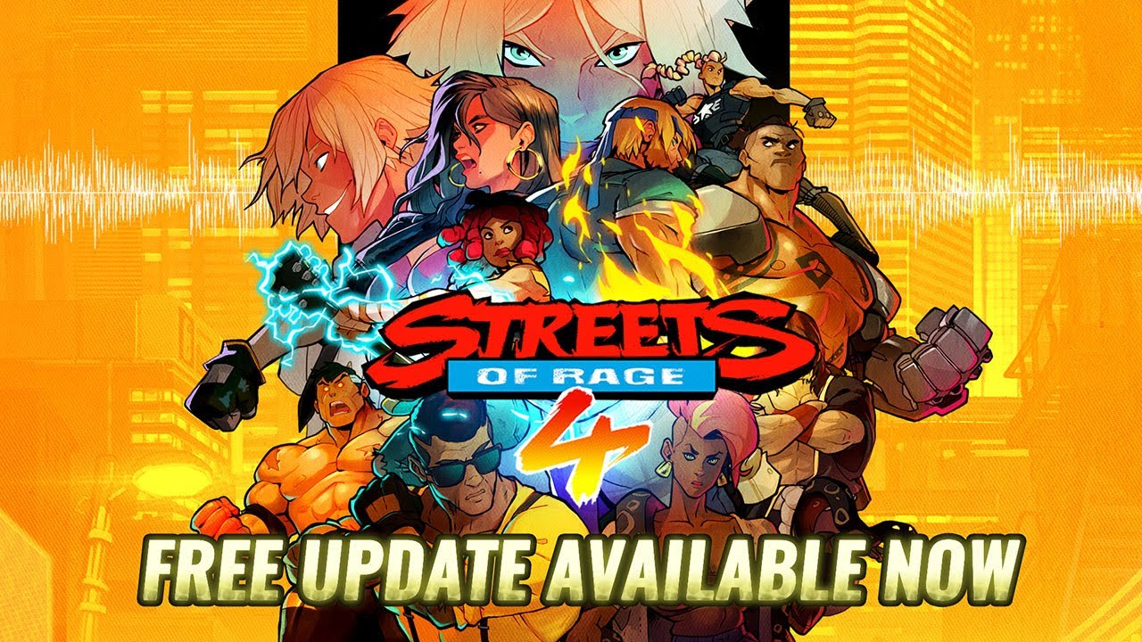 Streets of Rage 4 + Mr. X Nightmare DLC - Major update available now for free