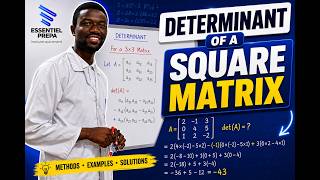Master Matrix Determinants 🔥 | 2×2 & 3×3 Matrices | Linear Algebra