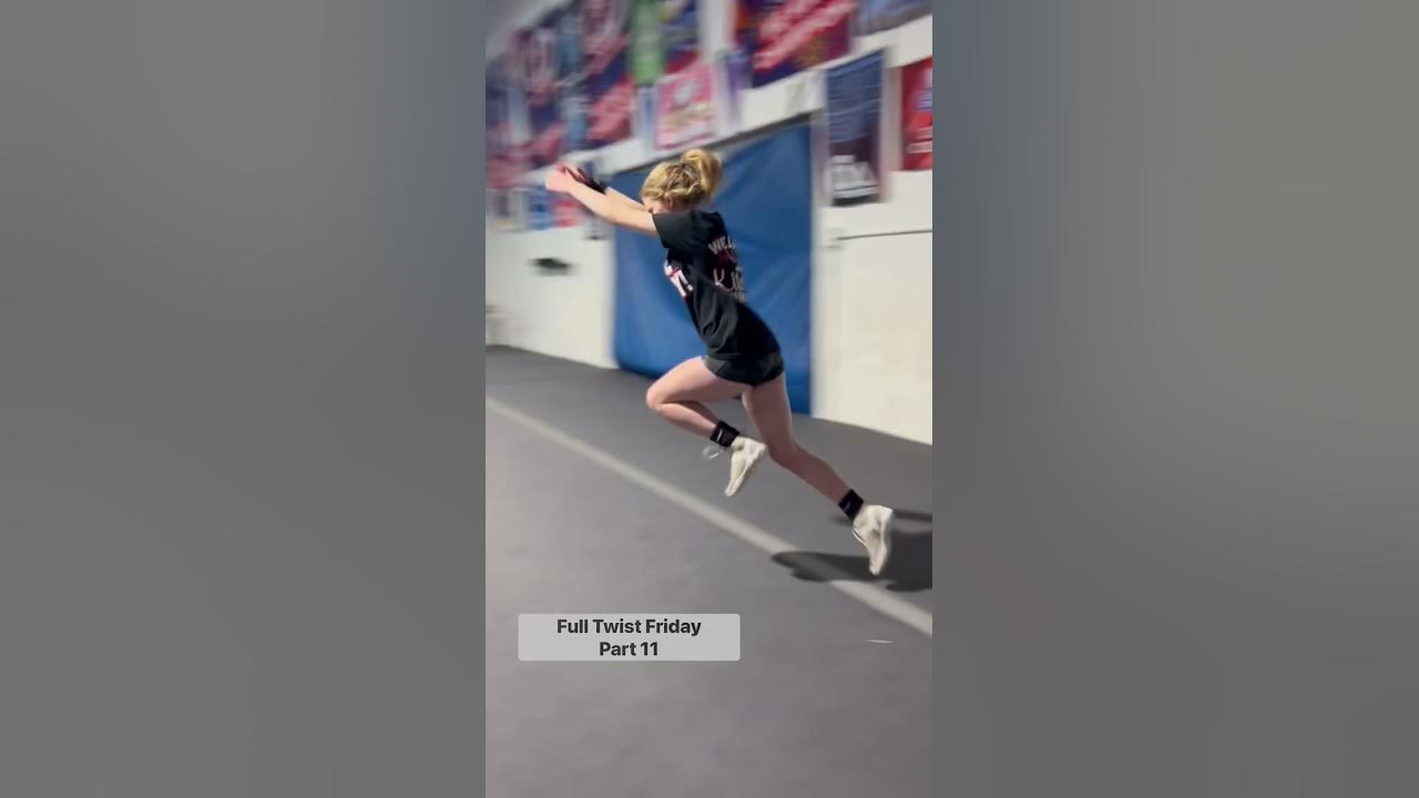 Full Twist Friday… Part 11 #cheer #tumbling #tumblechef #Shorts - YouTube