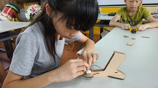 1080702-03暑期MAKER科技營 電動紙飛機槍