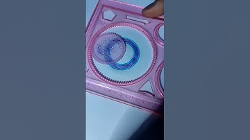 Count the number of circles drawn by pen in total??? #viralvideo #spirograph #2024 #youtubeshorts