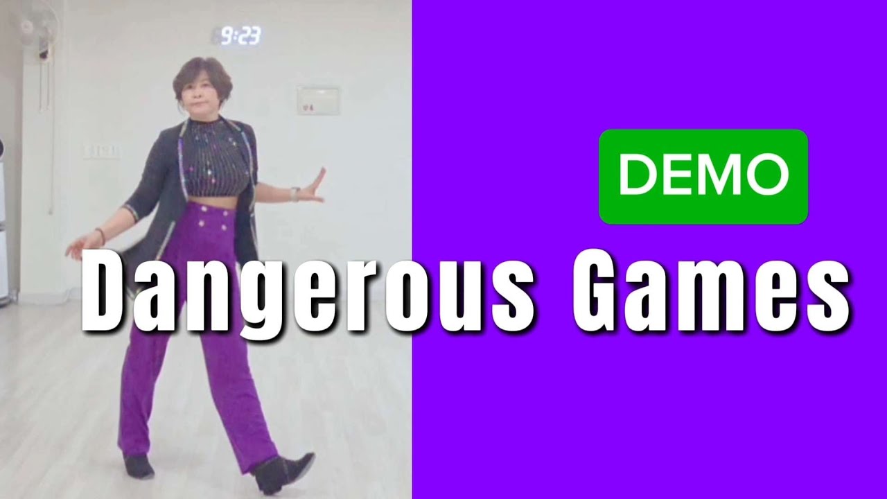 ✨Dangerous Games linedance#Intermediate level#강릉라인댄스 #최윤선라인댄스