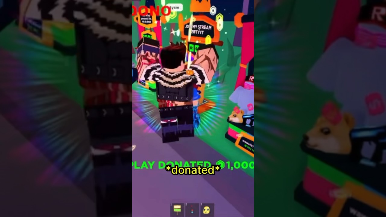 donating a small streamer in pls donate! you won't believe what he did next