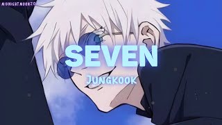 『Nightcore』Seven - Jungkook ft. Latto (lyrics)